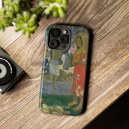Tough Phone Case for iPhone, Samsung and Google Pixel - Gauguin, Ia Orana Maria (Hail Mary) (1891)