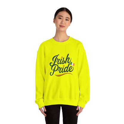 Gildan 18000 Unisex Heavy Blend™ Crewneck Sweatshirt - Irish Pride St. Patrick’s Day Design
