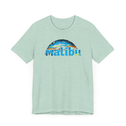 Bella+Canvas · 3001 Unisex Jersey Short Sleeve Tee - Malibu Coastal Vibes (v3)