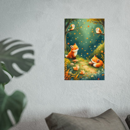 Autumn Forest Friends - Cozy Woodland Animals