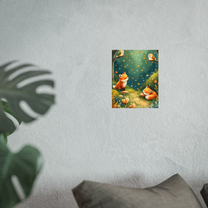 Autumn Forest Friends - Cozy Woodland Animals