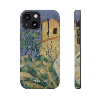 Tough Phone Case for iPhone, Samsung and Google Pixel - Cézanne, House with the Cracked Walls (1892-94)
