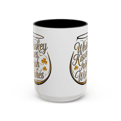 Whiskey Kisses, Irish Wishes – St. Patrick’s Day Mug (11oz, 15oz)