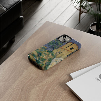 Tough Phone Case for iPhone, Samsung and Google Pixel - Cézanne, House with the Cracked Walls (1892-94)