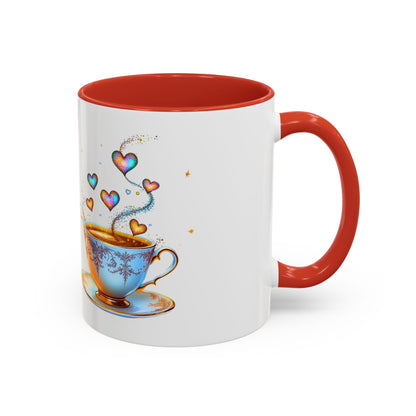 Sipping Love Potion No. 9 - Elegant Valentine Mug (11oz, 15oz)