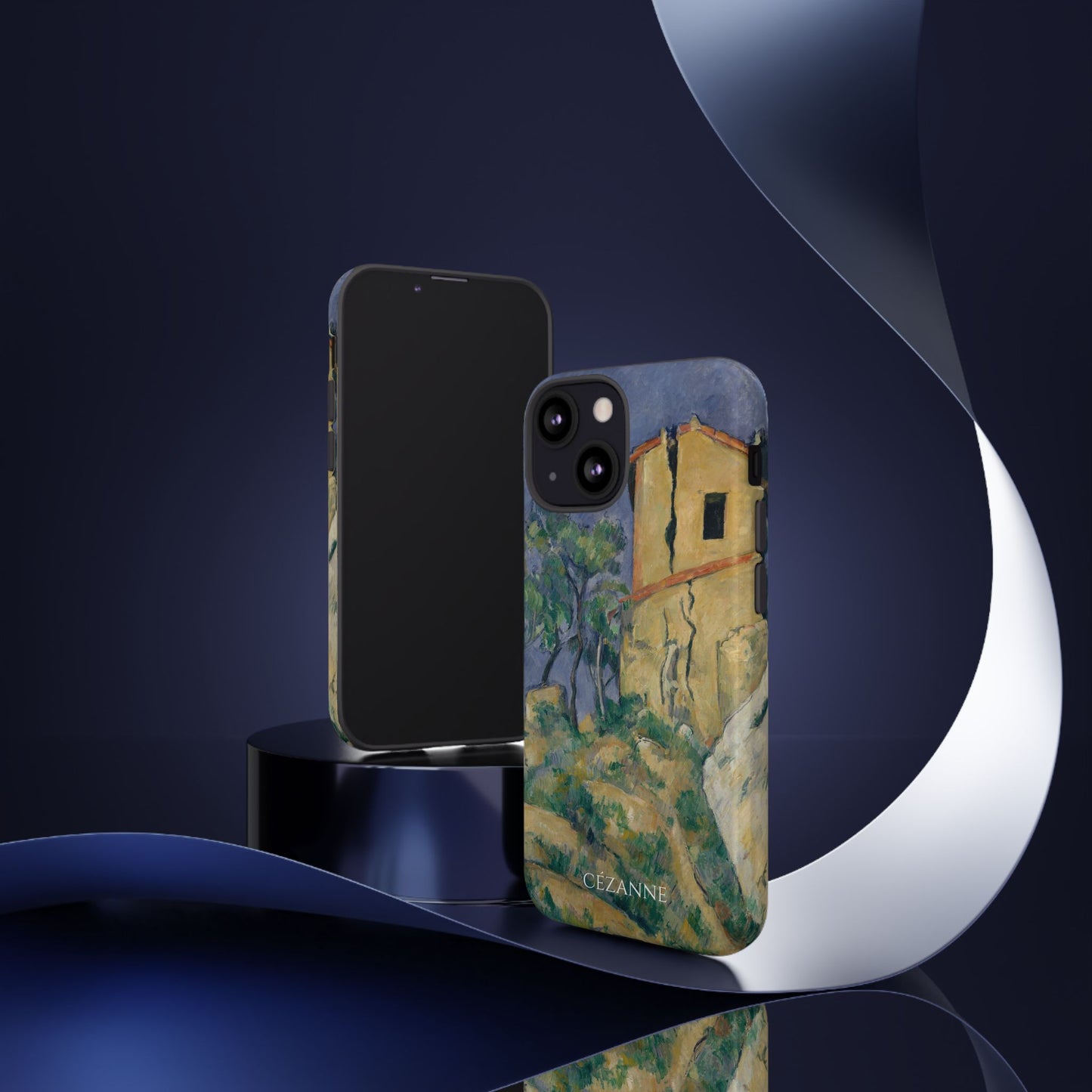 Tough Phone Case for iPhone, Samsung and Google Pixel - Cézanne, House with the Cracked Walls (1892-94)