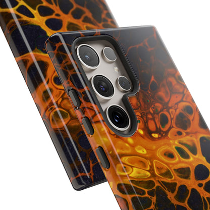 Tough Phone Case for iPhone, Samsung and Google Pixel - DABPdesigns Acrylic Abstract Design (v2)