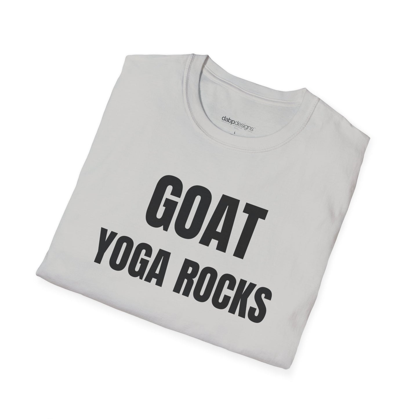 GOAT YOGA ROCKS Unisex Graphic Tee