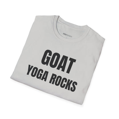 GOAT YOGA ROCKS Unisex Graphic Tee