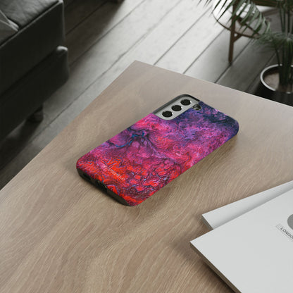 Tough Phone Cases for iPhone, Samsung and Google Pixel - DABPdesigns Acrylic Abstract Design (v1)