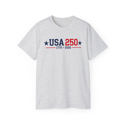 USA 250 1776–2026 Patriotic Anniversary T-Shirt