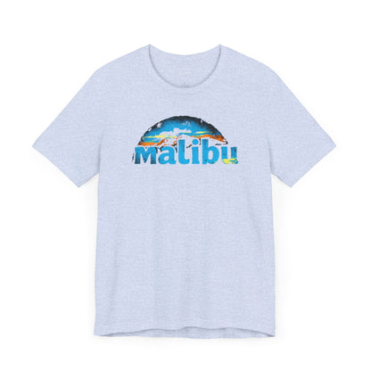 Bella+Canvas · 3001 Unisex Jersey Short Sleeve Tee - Malibu Coastal Vibes (v3)