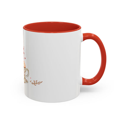 Love Brewed Just for You - Romantic Coffee Mug (11oz, 15oz)