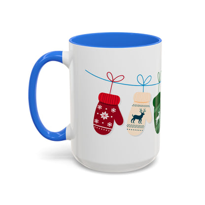 Winter Mittens Wraparound Mug