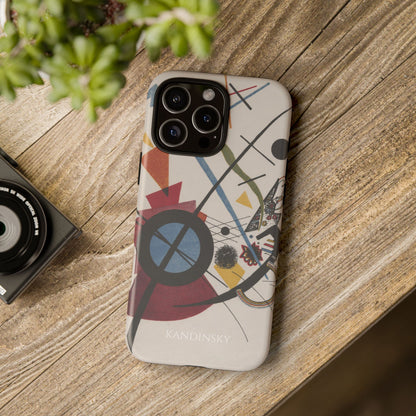 Tough Phone Case for iPhone, Samsung and Google Pixel - Kandinsky, Violett (1923)