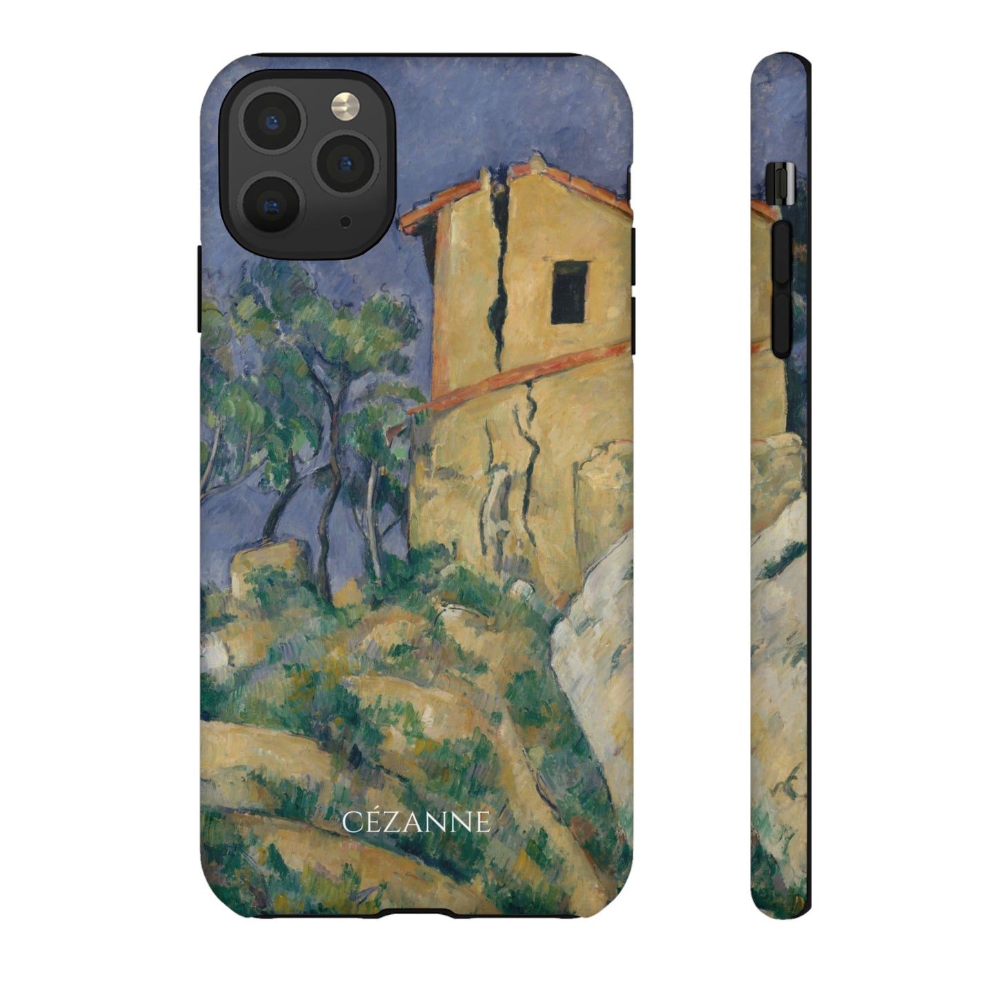 Tough Phone Case for iPhone, Samsung and Google Pixel - Cézanne, House with the Cracked Walls (1892-94)