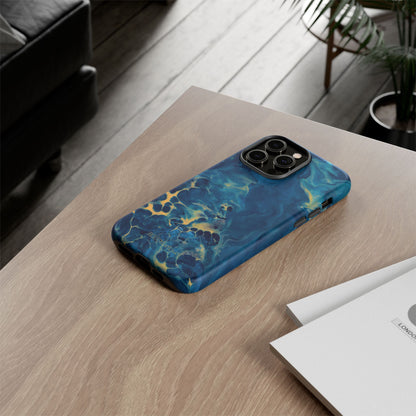 Tough Phone Case for iPhone, Samsung and Google Pixel - DABPdesigns Acrylic Abstract Design (v3)