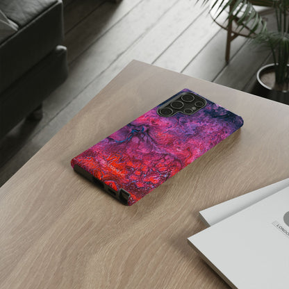 Tough Phone Cases for iPhone, Samsung and Google Pixel - DABPdesigns Acrylic Abstract Design (v1)