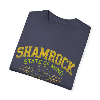 Comfort Colors 1717 Unisex Garment-Dyed T-shirt - Shamrock State of Mind St. Patrick’s Day Design
