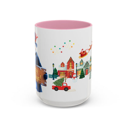 Merry Holidays Snowman Mug (v1)