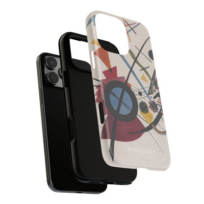 Tough Phone Case for iPhone, Samsung and Google Pixel - Kandinsky, Violett (1923)