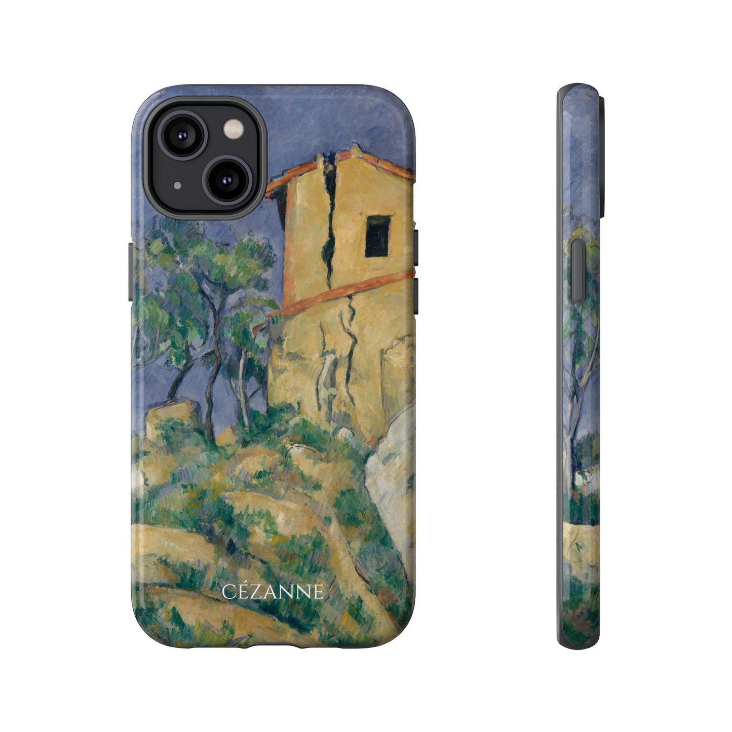 Tough Phone Case for iPhone, Samsung and Google Pixel - Cézanne, House with the Cracked Walls (1892-94)