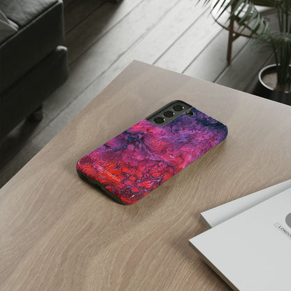 Tough Phone Cases for iPhone, Samsung and Google Pixel - DABPdesigns Acrylic Abstract Design (v1)