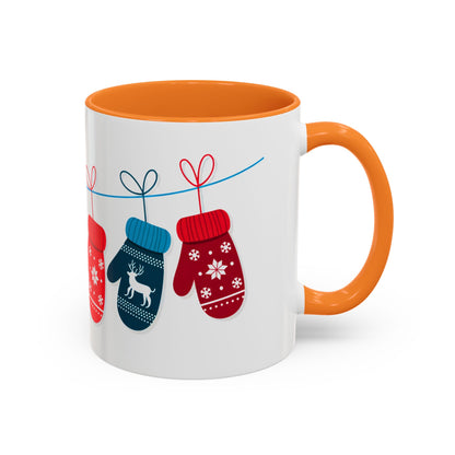 Winter Mittens Wraparound Mug
