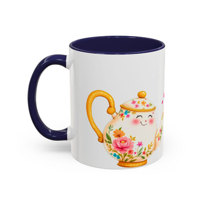 You're My Perfect Blend - Floral Accent Ceramic Mug (11oz, 15oz)