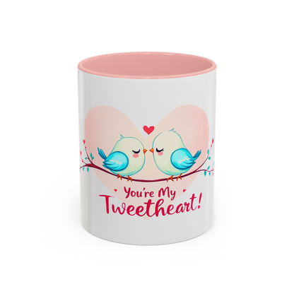 You're My Tweetheart - Love Birds Valentine's Day Mug (11oz, 15oz)