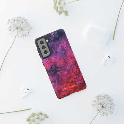 Tough Phone Cases for iPhone, Samsung and Google Pixel - DABPdesigns Acrylic Abstract Design (v1)
