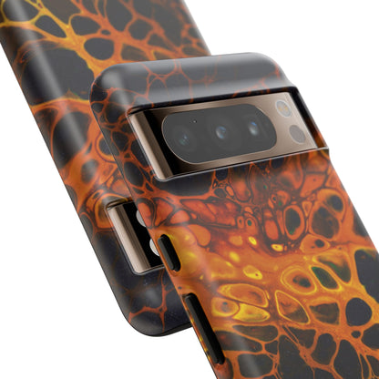 Tough Phone Case for iPhone, Samsung and Google Pixel - DABPdesigns Acrylic Abstract Design (v2)