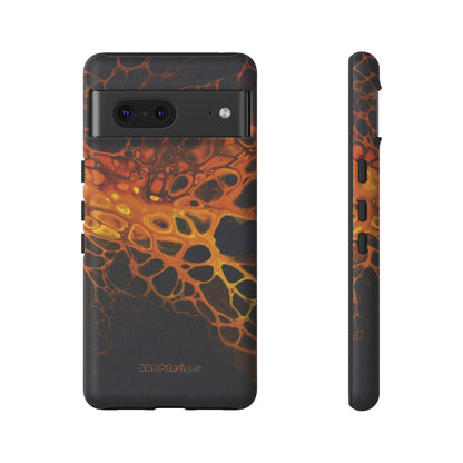 Tough Phone Case for iPhone, Samsung and Google Pixel - DABPdesigns Acrylic Abstract Design (v2)