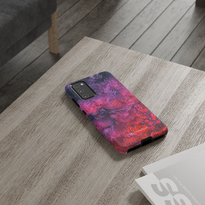 Tough Phone Cases for iPhone, Samsung and Google Pixel - DABPdesigns Acrylic Abstract Design (v1)