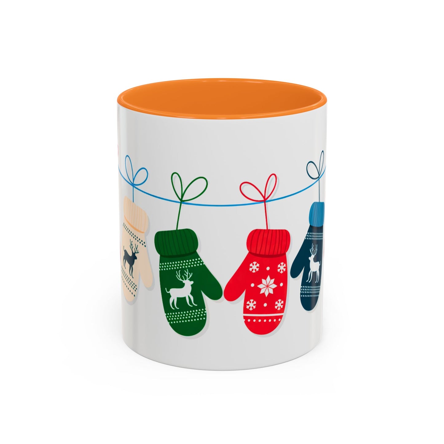 Winter Mittens Wraparound Mug