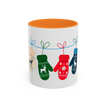 Winter Mittens Wraparound Mug