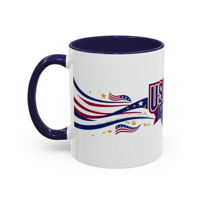 USA250 1776–2026 Patriotic Accent Mug