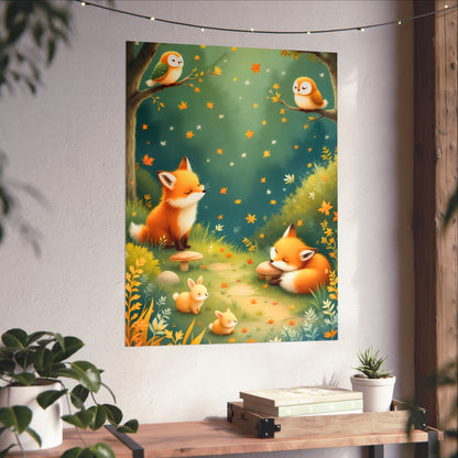 Autumn Forest Friends - Cozy Woodland Animals