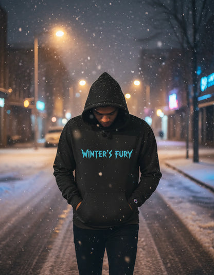 Winter’s Fury Crystal Skull Hoodie