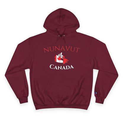 Champion S700 Unisex Hoodie | Nunavut Canada 🇨🇦✨