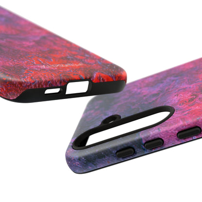 Tough Phone Cases for iPhone, Samsung and Google Pixel - DABPdesigns Acrylic Abstract Design (v1)