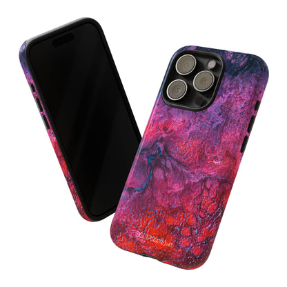 Tough Phone Cases for iPhone, Samsung and Google Pixel - DABPdesigns Acrylic Abstract Design (v1)