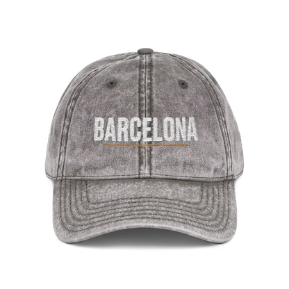 Barcelona Vintage Embroidered Dad Cap | Beach Cities Collection