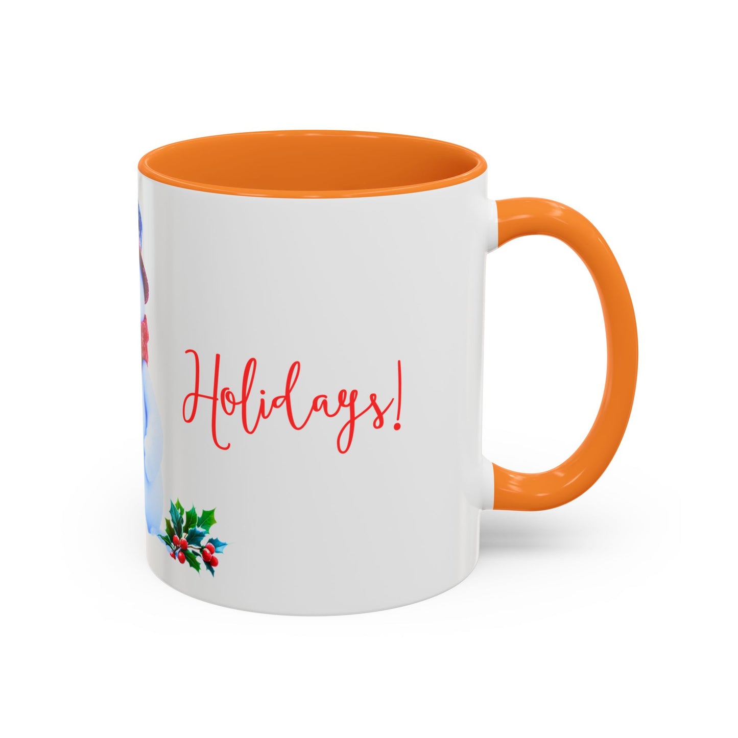 Merry Holidays Snowman Mug (v2)