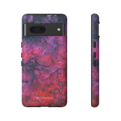 Tough Phone Cases for iPhone, Samsung and Google Pixel - DABPdesigns Acrylic Abstract Design (v1)