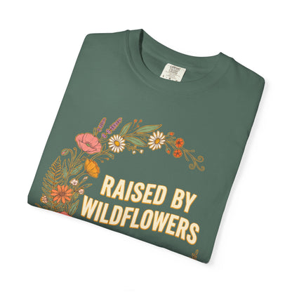 Raised by Wildflowers Botanical Graphic Tee