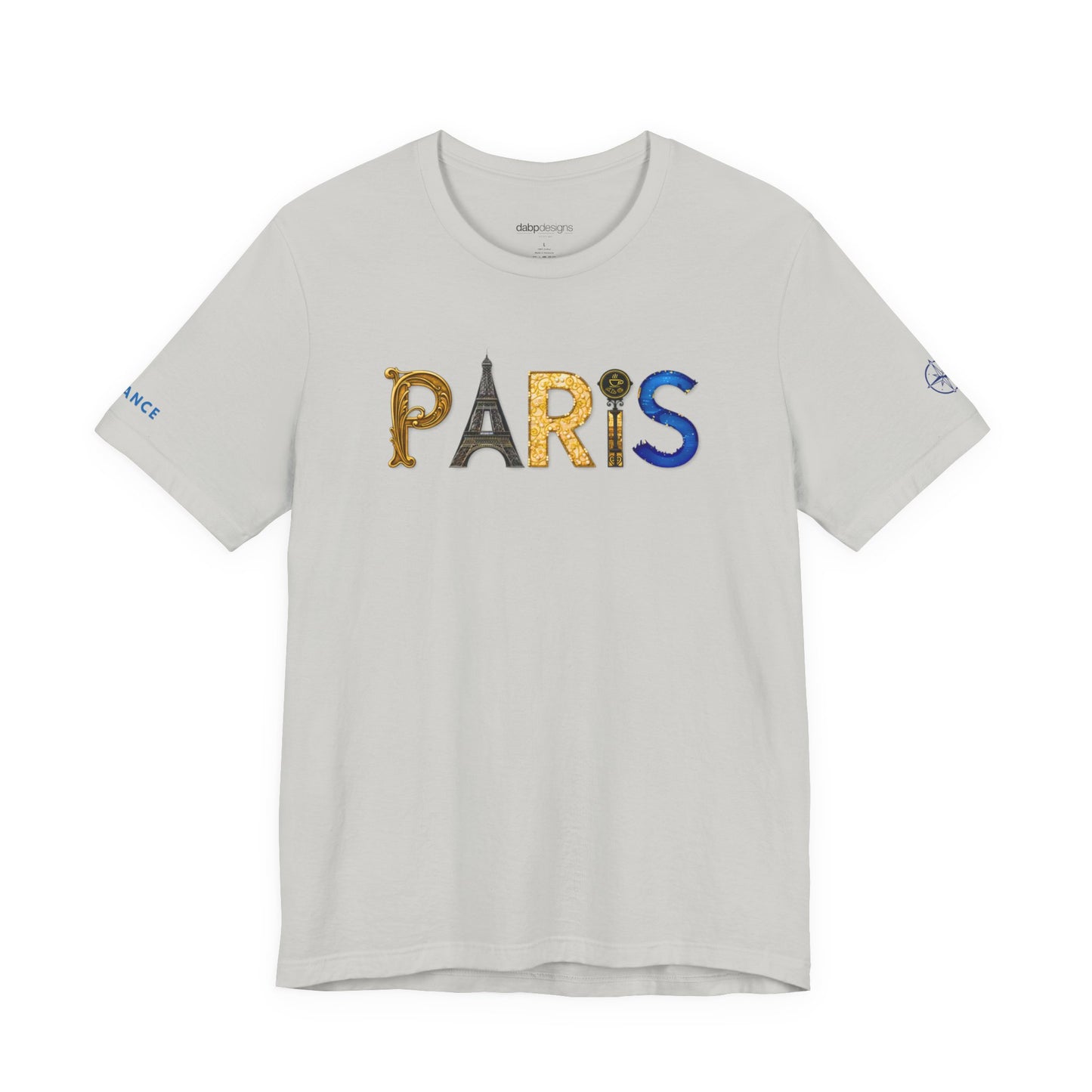 Paris Typography T-Shirt
