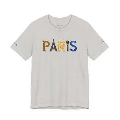 Paris Typography T-Shirt