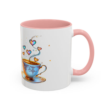 Sipping Love Potion No. 9 - Elegant Valentine Mug (11oz, 15oz)