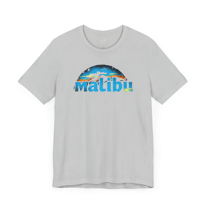 Bella+Canvas · 3001 Unisex Jersey Short Sleeve Tee - Malibu Coastal Vibes (v3)